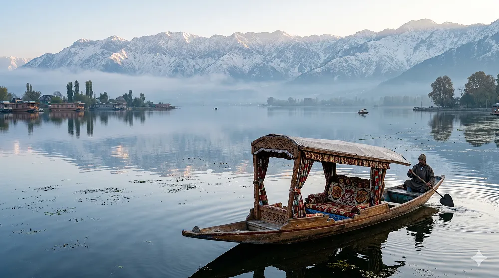 Paradise of Kashmir: Srinagar, Gulmarg & Pahalgam